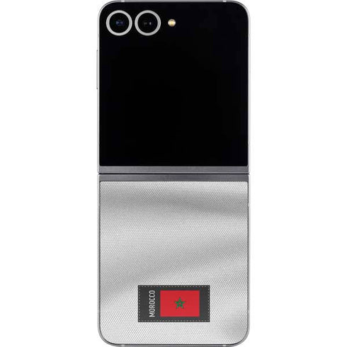 Morocco Soccer Flag Galaxy Z Flip6 Skin
